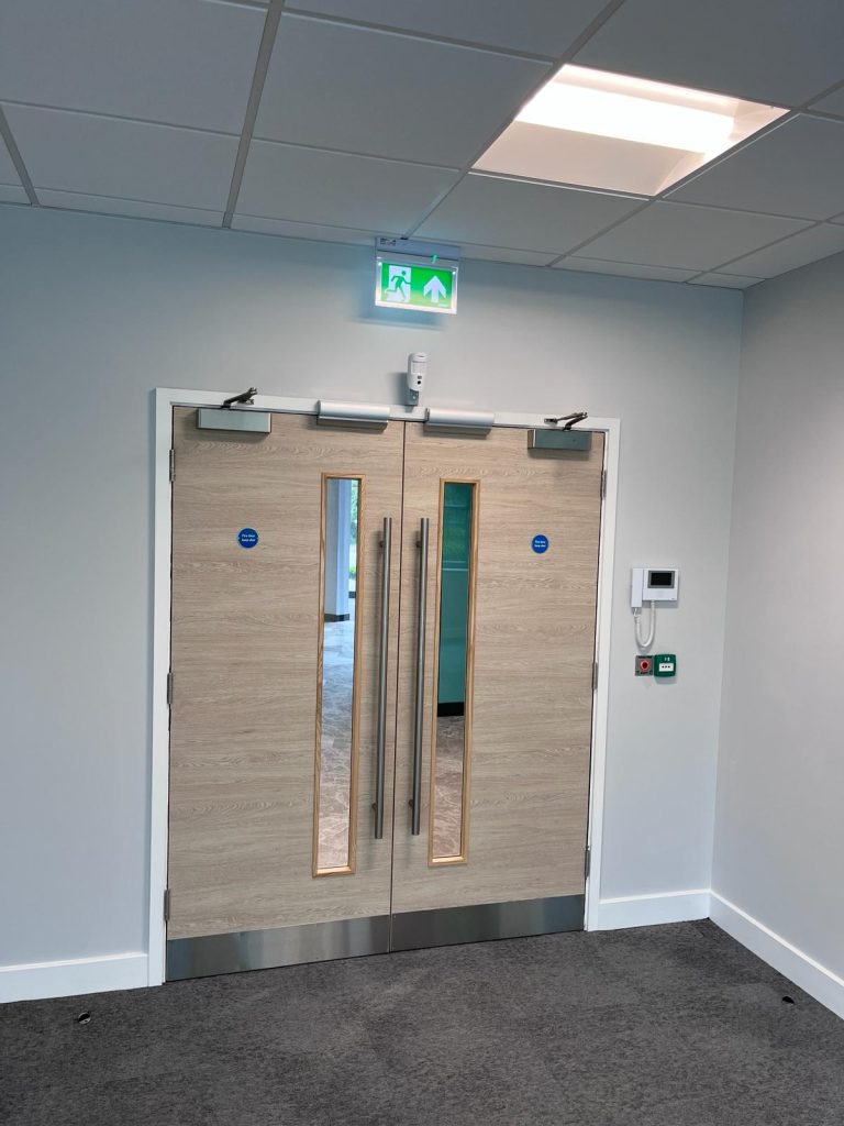 UK fire safety laws - fire doors