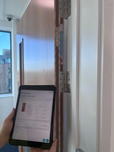 Passive Fire Protection. LFS fire door inspections - utilising latest survey and inspection technology