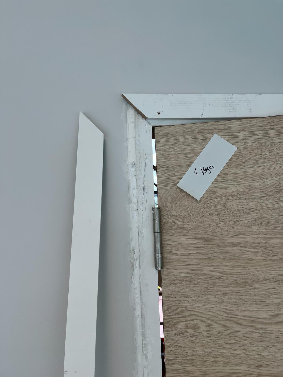 fire door installation - door hinges, intrusive and non-intrusive surveys